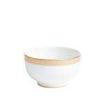 Wedgwood - Vera Wang Lace Gold Salad Bowl - Vit, Guld - Salladsskålar - Naturmaterial