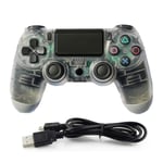 HALASHAO Ps4 Controller, controller for PS4, wireless controller for Playstation 4 controller gamepad joystick,Transparent