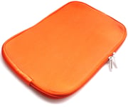 Emartbuy® Orange Water Resistant Neoprene Soft Zip Case Cover suitable for Toshiba Satellite Pro R50 Series 15.6 Inch Notebook (15-16 Inch Laptop/Notebook/Ultrabook)