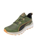 Puma Unisex Adults Reflect Lite Trail Road Running Shoes, Olive Green-Putty-Clementine, 38.5 EU