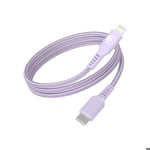 USB-C / Lightning Laddnings- och Överföringskabel 3A Power Delivery 60W 1.2m BigBen Connected Lila