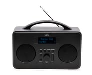 Smith-Style Coppice DAB Radio Portable | Mains and Battery Powered with DAB/DAB+ & FM | Dual Speaker | 20 Preset Stations