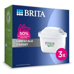 BRITA MAXTRA PRO Limescale Expert Water Filter Cartridge 3 Pack - Original BRITA refill for ultimate appliance protection, reducing impurities, chlorine and metals