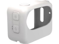 PULUZ Silikonfodral med laddningsfunktion för kamera för Insta360 GO 3 (vit)