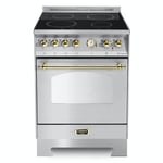 Lofra Spis Dolce Vita 60 cm Induktion - Range cooker (1 oven) (Chrome/Brassed) Induction 6324