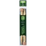 clover 3011-19 Takumi Bamboo Single Point Knitting Needles 10-inch, Size 19/15 mm, Brown, us-19-15-mm