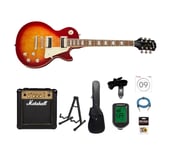 Epiphone Les Paul Classic elgitarr startpaket (Heritage Cherry Sunburst)