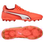 PUMA King Ultimate MG Unlimited - Röd/PUMA White/Röd, storlek 44