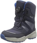 Superfit Boy's Culusuk 2.0 Warm Lined Gore-Tex Snow Boot, Blue 8000, 11 UK Child
