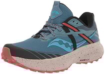 Saucony Femme Ride 15 TR Chaussure de Course, Mist Ember, 38 EU