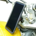 Universal Motorcycle Stem Mount & TiGRA Fitclic Case for Samsung Galaxy S10 PLUS