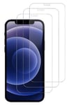 3-pack Mr. Yes Heltäckande skärmskydd i härdat glas till iPhone 12 Pro Max