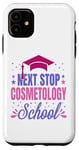 iPhone 11 Next Stop Cosmetology School Future Cosmetologist Hair Styli Case