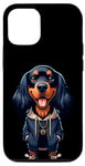 iPhone 13 Pro Gordon Setter Dog Cool Jacket Outfit Dog Mom Dad Case