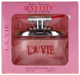 La Vie By Sexy City For Women EDP Spray Perfume 3.3oz Shopworn New
