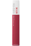 Maybelline Lipstick, Superstay Matte Ink Longlasting Liquid Pink Nude Lipstick Up to 12 Hour Wear, Non Drying 80 Ruler