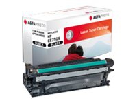 AgfaPhoto - Svart - kompatibel - tonerkassett (alternativ för: HP CE250X) - för HP Color LaserJet CM3530 MFP, CM3530fs MFP, CP3525, CP3525dn, CP3525n, CP3525x