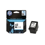 HP 62 Original Black Ink Cartridge (C2P04AE) for Officejet 5740 and ENVY 5640 bn