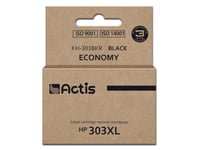 Actis Kh-303Bkr, Kompatibel, Svart, Hp, Hp Envy Photo: 6220, 6230, 6234, 7130, 7134, 7830, 7221. Hp: 303., 600 Sidor, Hög (Xl) Avkastning
