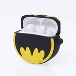 Batman TWS Bluetooth Earphones Logo - True Wireless Earbuds with Protective Case. Bluetooth 5.0 Earphone Built-in mic, Automatic One-Step Pairing, 10M Range