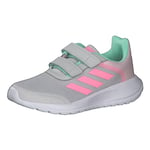 adidas Boy's Tensaur Run 2.0 Cf Sneaker, Grey One Beam Pink Pulse Mint, 6.5 UK