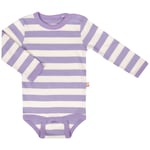 Katvig Stripete Baby Body Lilla | Lilla | 92 cm