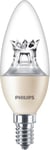 Philips Master LED Candle DimTone 2,8W E14 B38 klar 250 lumen