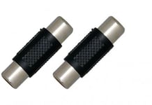 AMP A16 - Adapter RCA-hona - RCA-hona 2-pack