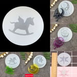 Silicone Pendant Mold Jewellry Making Resin Epoxy Casting Mould A Transparent