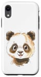 Coque pour iPhone XR Motif panda Happy Fun idéal pour l'école, unique