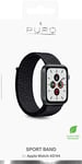 Puro Sport Band för Apple Watch 44-49 mm Svart