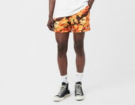 Nike Classic 5" Volley Camo Shorts, Orange