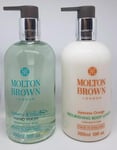 Molton Brown Mulberry & Thyme Hand Wash & Japanese Orange Body Lotion 300ml
