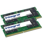 Integral 16GO kit (2x8GO) DDR5 RAM 4800MHz SODIMM Mémoire pour Ordinateur Portable/Notebook PC4-38400
