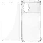 Xiaomi Poco M5 Protection Pack Reinforced Case + Tempered Glass Transparent