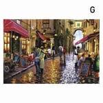 Jigsaw Puzzle Quality Liguria Italy Scene Colourful Kt G Coffee Street