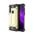 Motorola G8 Power - Armor Guard Hybrid cover - Guld