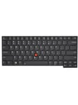 Lenovo - notebook replacement keyboard - with Trackpoint UltraNav - English - US - black - Laptop tagentbord - till ersättning - Amerikansk Engelska - Svart