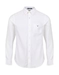 Gant Regular Oxford Mens Shirt Long Sleeve - White All Sizes