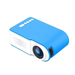 LUFKLAHN Household Mini Handheld Projector, Entertainment 1080P HD Projector (Color : Blue, Size : UK)