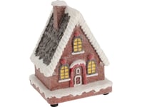 Home Styling Collection Juldekoration Dekorativt Pepparkakshus, 9 X 8 X 13 Cm