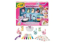 Kit Créatif Washimals Dinosaure CRAYOLA - Figurines à Colorier Et Feutres Lavables - Dès 3 Ans