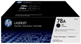 HP CE278AD/78A Toner cartridge black twin pack, 2x2.1K pages/5% Pack=2