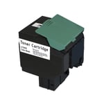 Återfylld Lexmark C540H1KG, tonerkassett svart