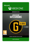 Code de téléchargement PlayerUnknown's Battlegrounds 6000 G-Coin Xbox One
