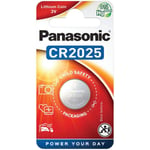 Pile CR2025 Panasonic Bouton Lithium 3V