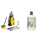 Kärcher K 5 Power Control Home Pressure Washer & 62957650 3-in-1 Stone Plug and Clean - Black