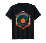 Vintage Record Player - Vinyl Music Lover Retro T-Shirt