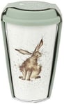 Wrendale WNKE78753 XW Travel Mug Porcelain Multi Coloured 9.5 X 9.5 X 15 Cm Uk