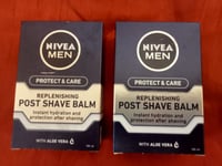 2 x Nivea Men - Protect & Care - Replenishing Post Shave Balm - 100ml